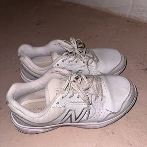 Size 8 white new balances
